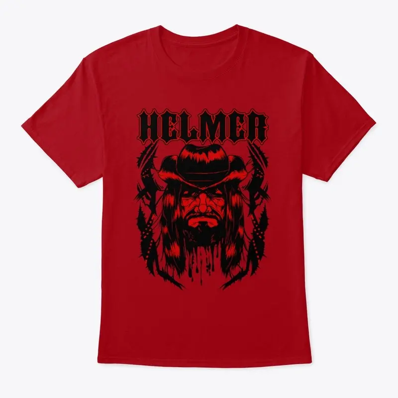 Helmer in your face T shirt